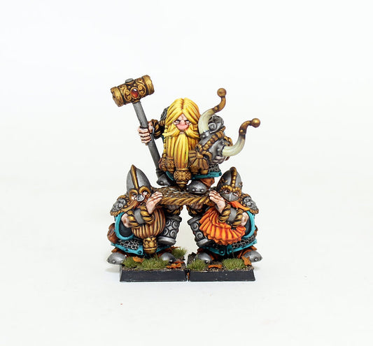 Dwarf Lord On Shield