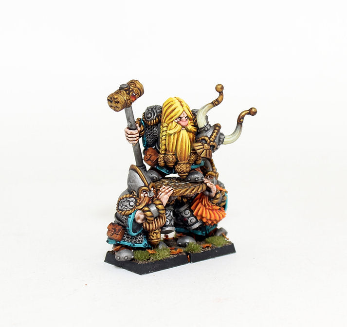 Dwarf Lord On Shield