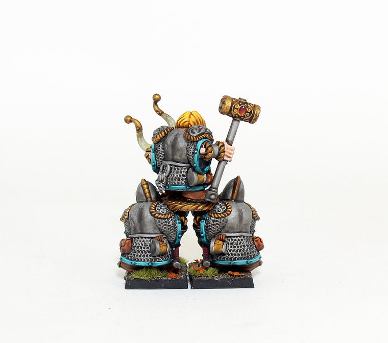 Dwarf Lord On Shield