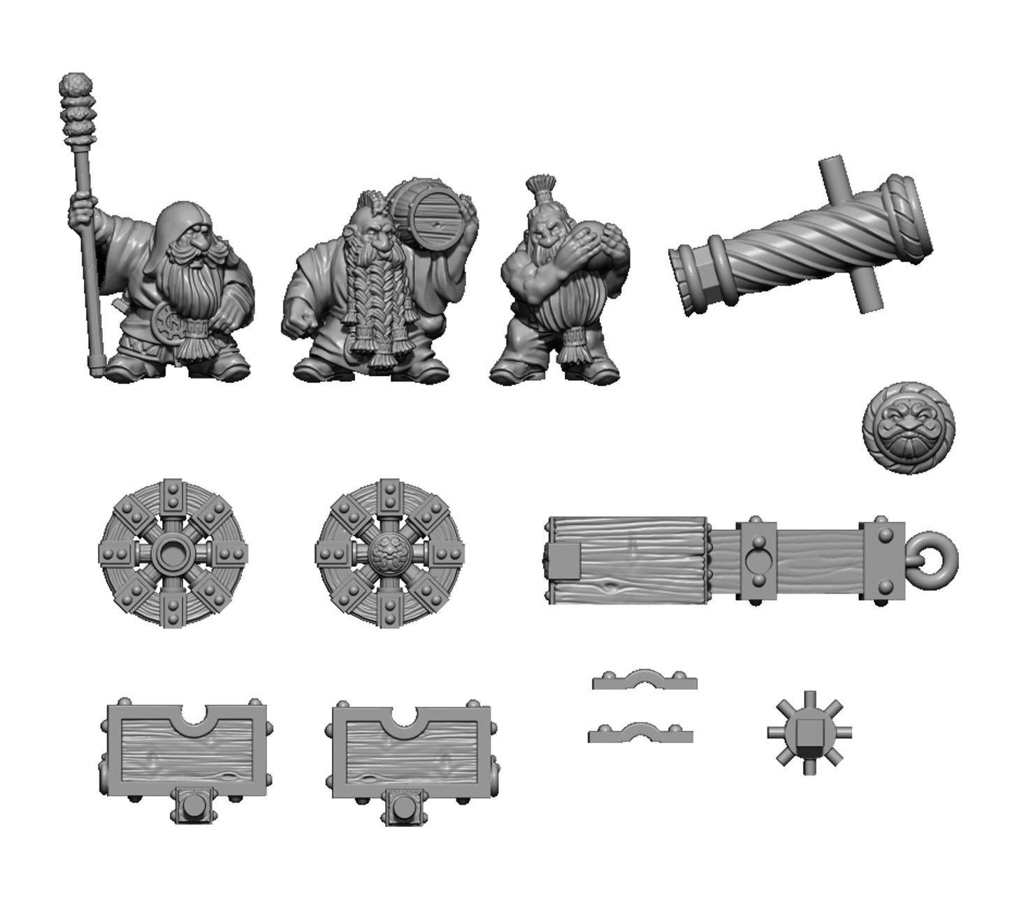 Dwarf Cannon & Crew