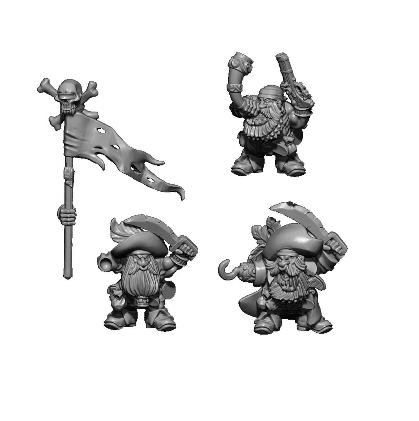 Dwarven Pirate Command