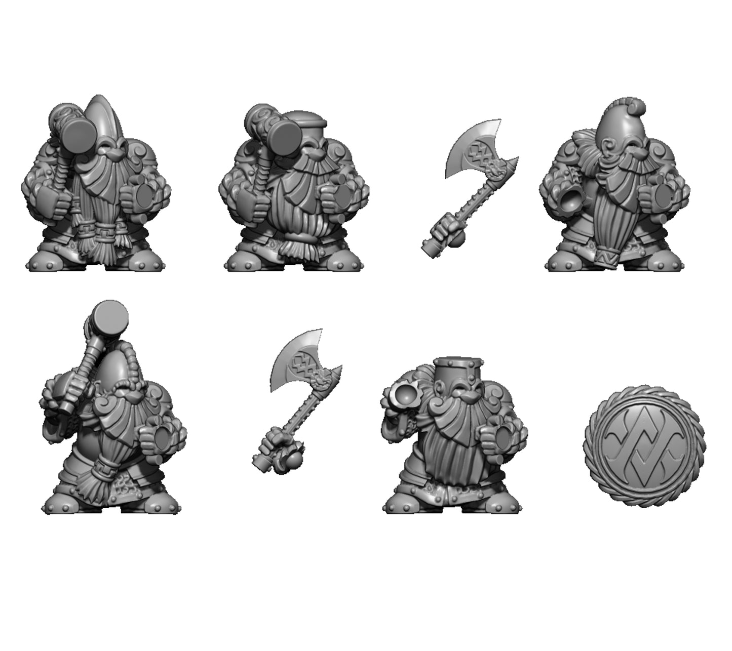 Dwarf Steel Skins